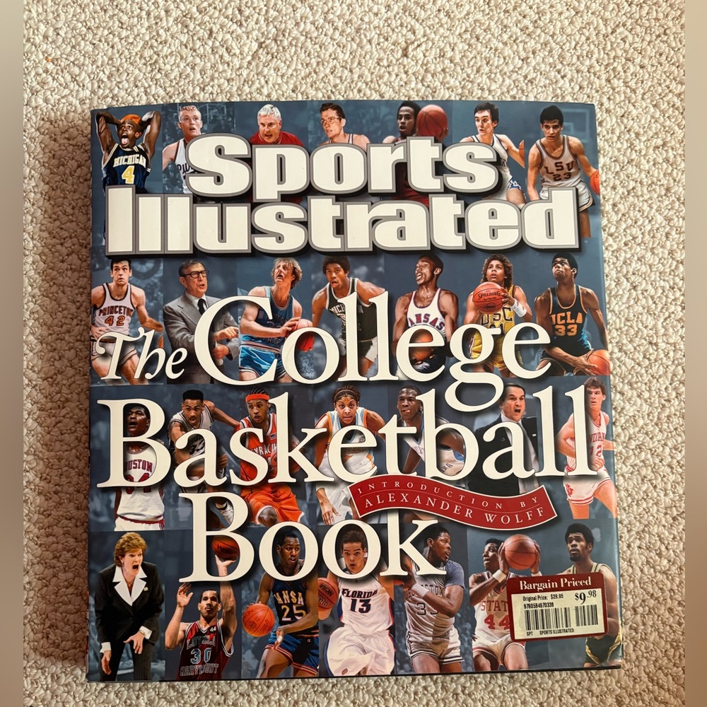 Sports Illustrated College Basketball Book - Blue and White